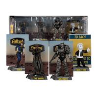 McFarlane Fallout Lucy, Maximus, The Ghoul & Vault Boy 6in Posed Figures 4pk Toy