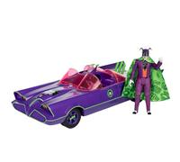 McFarlane Jouets - DC Retro Batmobile & The Joker (Batman 66') Lot de 2, Gold Label, Exclusivité Amazon