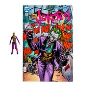 McFarlane Jouets, perforateurs de Page DC, Figurine d'action Joker Rebirth de 7,6 cm avec 5 Points d'articulation, Figurine DC à Collectionner avec Personnage de Bande dessinée - À partir de 12 Ans