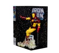 McFarlane Marvel Iron Man #256 Figurine de collection à l'échelle 1/6e avec scène et bande dessinée