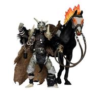 Spawn - Figurine Bloodaxe avec cheval (Spawn: The Dark Ages) ( 30th Anniversary) (Gold Label) 18 cm