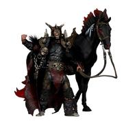 McFarlane Toys – Figurines de collection Hache à sang avec cheval – Lot de 2 – 17,8 cm