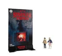 McFarlane Stranger Things Page Punchers Lot de 2 Figurines Eleven and Mike Wheeler de 7,6 cm avec Bande dessinée - Aventures surnaturelles à Hawkins, Indiana