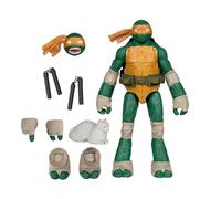 McFarlane Teenage Mutant Ninja Turtles (Page Punchers) Michelangelo Figurine d'action de 12,7 cm avec Jouets de Bande dessinée