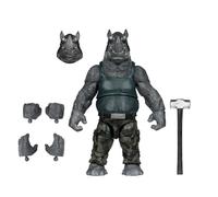 McFarlane Teenage Mutant Ninja Turtles (Page Punchers) Rocksteady Figurine d'action de 12,7 cm avec Jouets de Bande dessinée