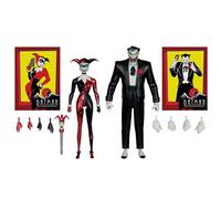 McFarlane Toys - Batman : The Animated Series Harley Quinn et Le Joker (Mad Love Lot de 2) Figurines 15,2 cm Label Or