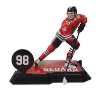 McFarlane Toys - Connor Bedard (Blackhawks de Chicago), NHL posé, Figurine de 17,8 cm