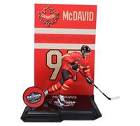 McFarlane Toys - Connor McDavid (Équipe Canada) NHL 17,8 cm Posed Figure 4 Nations affronte McFarlane's SportsPicks
