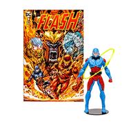 McFarlane Toys, DC Comic Figurine d'action The Atom (Ryan Choi) de 17,8 cm avec 22 pièces Mobiles, Figurine de perforateur DC avec Base de Support, Bande dessinée et Carte de Personnage à