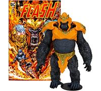 McFarlane Toys, DC Comic The Gorilla Grodd Mega Figurine d'action avec 22 pièces mobiles, figurine de perforatrice DC à collectionner avec base de support, carte de personnage de bande dessinée et unique à collectionner - À partir de 12 ans