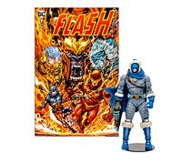 Dc Direct - Figurine Et Comic Book Page Punchers Captain Cold (The Flash Comic) 18 Cm
