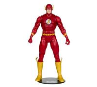 McFarlane Toys - DC Direct Page Punchers The Flash Barry Allen (The Flash #123) Figurine d'action de 7 Pouces avec Bande dessinée