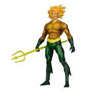 McFarlane Toys - DC Multiverse Aquaman (Justice League Task Force) Figurine Build-A de 17,8 cm