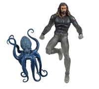 McFarlane Toys DC Multiverse Aquaman Stealth Suit avec Topo Figurine d'action 17,8 cm Étiquette dorée - Incroyablement détaillée King of Atlantis avec ultra articulation et carte d'art à collectionner