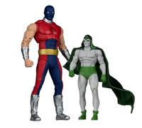 McFarlane Toys - DC Multiverse Atom Smasher vs. The Spectre (JSA : Black Vengeance) Lot de 2