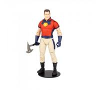 McFarlane Toys, DC Multiverse Build-A Figurine d'action Peace Maker de 17,8 cm (démasquée), Figurine du Film DC Squad avec Base de Support et Carte de Personnage à Collectionner Unique - À