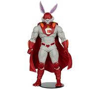 McFarlane Toys - DC Multiverse Captain Carrot (Justice League Incarnate), édition phosphorescente, Figurine d'action de 17,8 cm, étiquette dorée, Exclusive Amazon