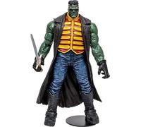 McFarlane Toys, DC Multiverse Frankenstein Action Mega Figure avec 22 pièces mobiles, figurine de collection sept soldats de la victoire avec base de support, carte de personnage à collectionner unique - À partir de 12 ans
