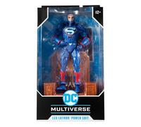 McFarlane Toys Figurine Lex Luthor (Power Suit) 17 cm avec trône – The Darkseid War TM15208