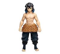McFarlane Toys Demon Slayer Inosuke Hashibira Figurine de Collection Amusante de la Taille d'une Pinte avec Articulation, 2 épées et Demon Slayer Saison 1 1