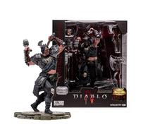 McFarlane Toys Diablo IV Death Blow Barbare Figurine posée à l'échelle 1:12 avec tête Interchangeable, 4 Armes, Base d'affichage et Arme mystère - Exploitez la Puissance du Barbare