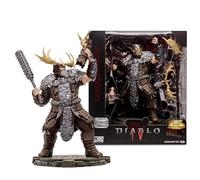 McFarlane Toys Diablo IV Landslide Druid Figurine posée à l'échelle 1:12 avec tête et Main interchangeables, 3 Armes, Base d'affichage et Arme mystère - Canalisez la Fureur de la Nature