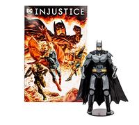 McFarlane Toys Figurine Batman DC Multiverse 17,8 cm - Bande dessinée à l'intérieur - 22 pièces Mobiles - Carte d'art Incluse