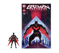 McFarlane Toys Batman Beyond Figurine d'action - 7,6 cm DC à collectionner avec 5 points d'articulation - Bande dessinée néo-annuelle - À partir de 12 ans