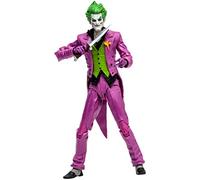 McFarlane Toys, figurine d'action DC The Joker Infinite Frontier de 17,8 cm avec 22 pièces mobiles, figurine Batman à collectionner avec base de support, carte de personnage unique à collectionner - À