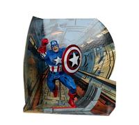 McFarlane Toys - Marvel Captain America a l'echelle 1:10eme a Collectionner avec Scene (Captain America 100)