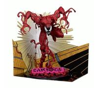 McFarlane Toys Marvel Carnage Figurine de collection à l'échelle 1:10e avec scène (The Amazing Spider-Man #362)