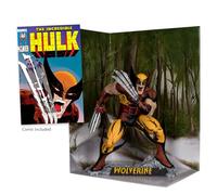 McFarlane Toys - Marvel Wolverine 1:6eme collection avec scene (The Incredible Hulk 340)