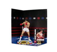 McFarlane Toys - Movie Maniacs, Rocky (1976) Rocky Balboa 6in Posed Figure