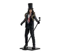 McFarlane Toys Music Maniacs Alice Cooper Figurine de Collection en métal avec Accessoires et Carte d'art 15,2 cm