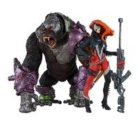 McFarlane Toys Spawn She-Spawn & Cygor Lot de 2 Figurines d'action Gold Label, Objets de Collection très détaillés et Ultra articulés avec boîte à fenêtre Exclusive - Figurines de Collection
