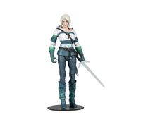 McFarlane Bandai MCF13409 Figurine articulée The Witcher 3 Elder Blood Ciri, 18 cm.