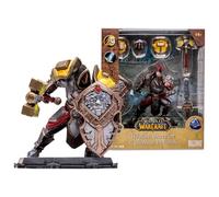 McFarlane Toys - Figurine World of Warcraft Human: Warrior/Paladin (Rare) échelle 1:12
