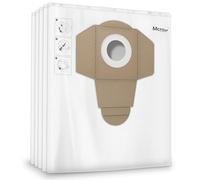 McFilter 10 sacs à poussière compatibles avec Parkside Sacs à poussière PNTS 1250, 1250/9, PNTS 1300 A1, B2, C3, D3, E4, F5, PWD 12 A1, PAS 500 D3, pour aspirateur eau et poussière, DSM 38