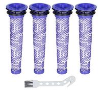 McFilter | 4x filtre prémoteur Filtre prémoteur adapté pour Dyson DC58, DC59, DC61, DC62, V6 et V8, alternative au filtre moteur 965661-01, réutilisable