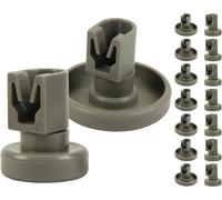 Mcfilter 8 X Dishwasher Basket Rollers + 8 Lower And Top Basket Rollers