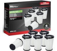 McFilter I 6x filtres adaptés pour AEG CX7, QX8, MX7-7000 Aspirateur Remplacement du filtre HEPA AEF150 Aspirateur à batterie Ergorapido Animal Flexibility Animal Power CX7-2-45 CX7-2-i360 CX7-2-s360