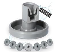 McFilter I 8x rouleaux de panier inférieur adaptés aux lave-vaisselle AEG 5028696500/4, 5028696400/7, Privileg, Zanussi, Quelle I rouleaux de panier lave-vaisselle I plastique résistant à la chaleur