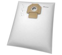 McFilter I lot de 10 sacs en non-tissé pour aspirateur, compatibles avec les aspirateurs Bosch GAS20 L SFC, GAS15 L, GAS1200 L Professional, 2605411229, avec couvercle et capuchon anti-poussière