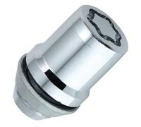 Lot De 4 Ecrous - 12x150 - L32.5 - H19 - Conique Excentrique - Chrome - Antivol De Roues