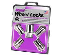 McGard 24215 Chrome M14 x 1,5 Filetage Cône de Taille Ensemble de Blocage de Roue de siège, (Lot de 4)