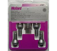 McGard 27207SU Dispositif antivol de roues et de pneus Standard à assise conique SW19 Filetage M12 x 1,50 Longueur 25,5 mm / 19 mm