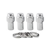 McGard 62000: crous de roue tige avec rondelle 1/2 po x 20 RH extrmit ferme en acier chrom, lot de 4