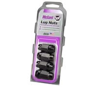 MCGARD 64015 Lot de 4 écrous de roue style siège conique Noir (M12 x 1,5)