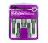 Mcgard Bolts Lock Kit 4 pièces Original A180 Filetage M12x15 sécurité maximale