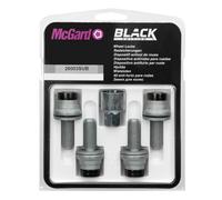 Mcgard boulon plat avec rondelle de sécurité set de 4 pièces Black Edition PVD-finish